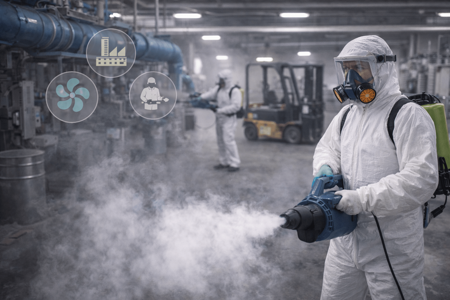 Industrijska dezinfekcija prostora