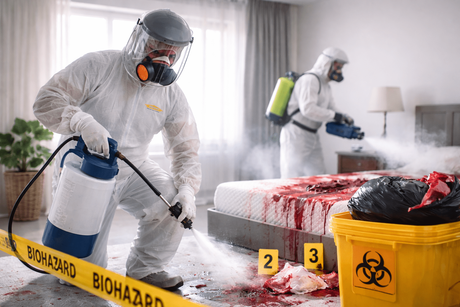 Čišćenje nakon smrti i biosanacija prostora